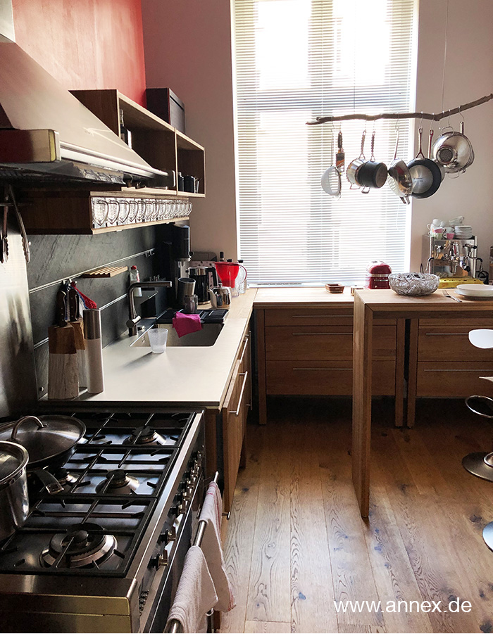 annex Holzküche im Landhausstil Berlin