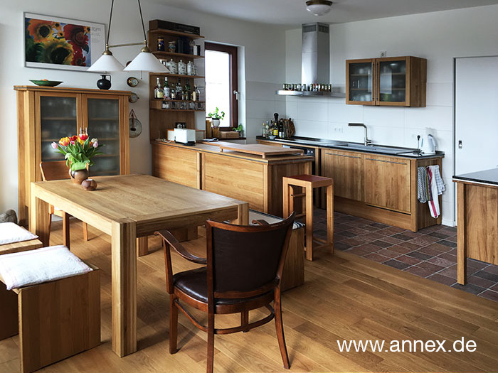 annex Modulküche Eiche massiv