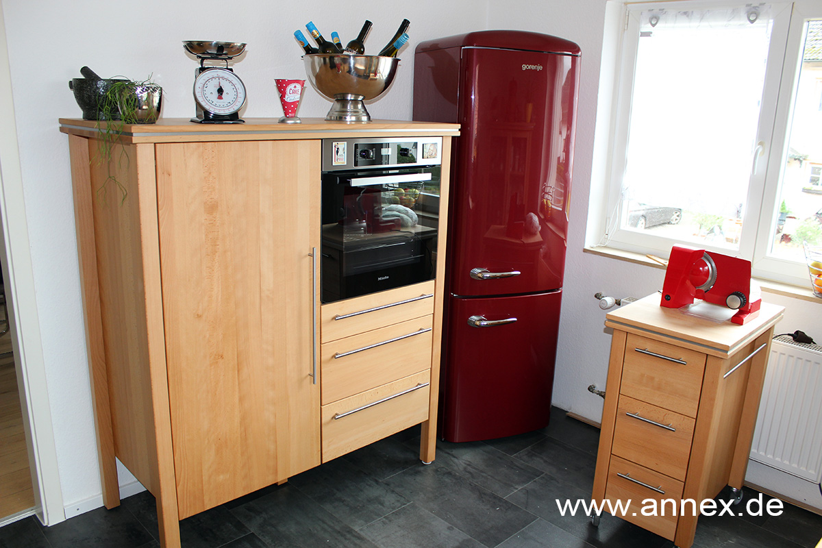 annex moderne Holzküche