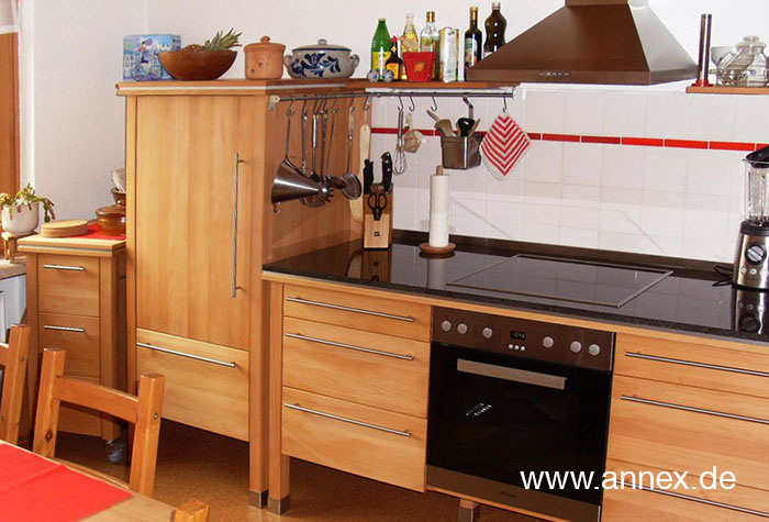 annex Holzküche modern Buche Hildesheim
