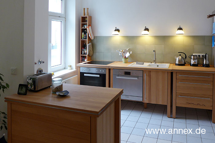 annex Massivholzküche Buche Schwerin