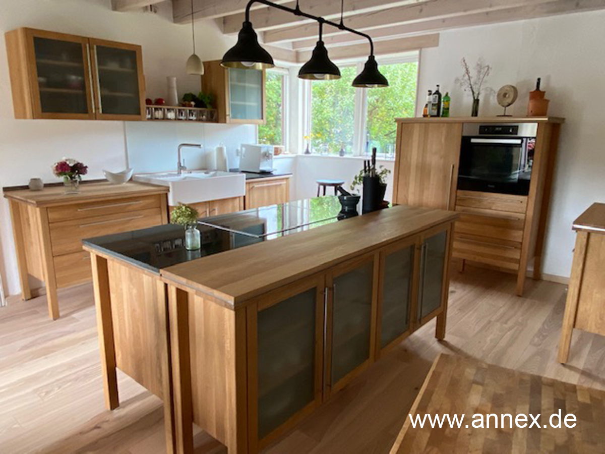 Modulküche Holz