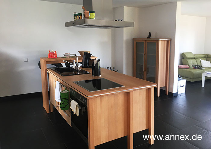 annex Wohnküche mit Kochinsel Düsseldorf